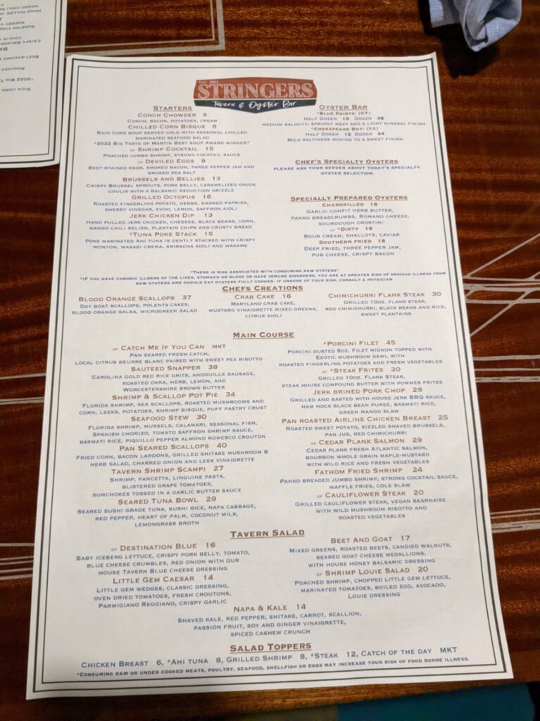 The Catch Neighborhood Bar & Grill Menu 4
