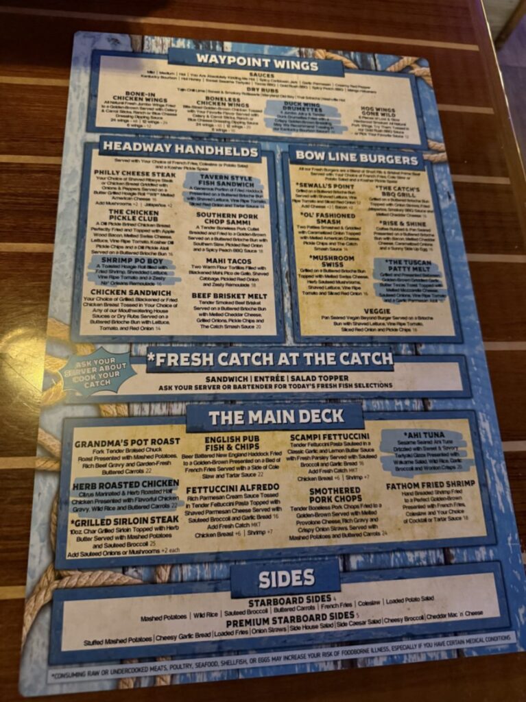 The Catch Neighborhood Bar & Grill Menu 5