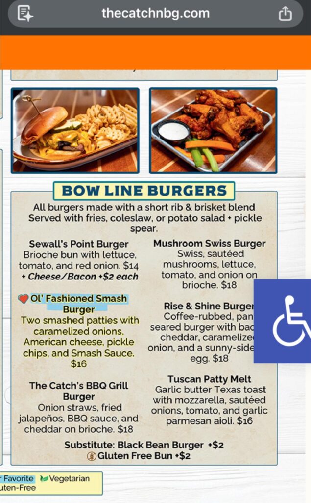 The Catch Neighborhood Bar & Grill Menu 7